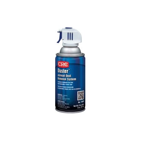 Crc CRC Duster 153; Aerosol Dust Removal System, 8 Wt Oz, Bottle, HFC, Clear Liquefied, PK12 14085